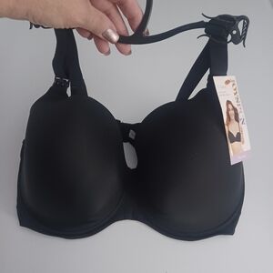 JoySpun Black Underwire Nursing Bra Sz 40DD